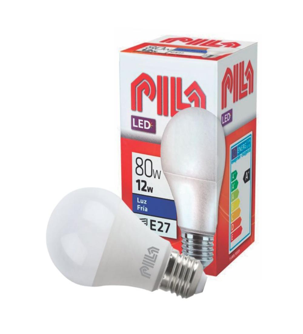 FOCO LED BULBO FRIO PILA 12W